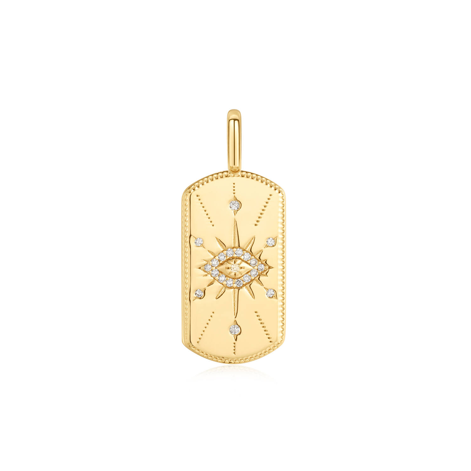  Pop Charms - Zilver / 14kt GP - Zirkonia